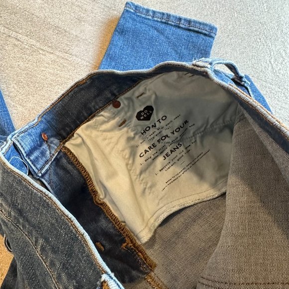 MADEWELL Women's 9" Mid-Rise Skinny Jean 29/8 medium blue slim denim - Picture 9 of 10